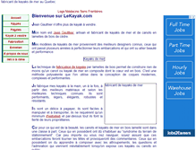 Tablet Screenshot of lekayak.com
